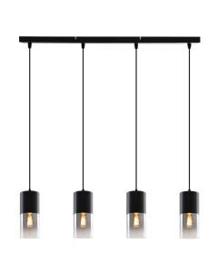 Modern pendant light black, Huy