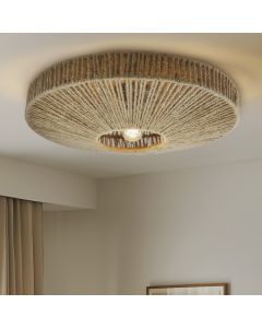 Rustic ceiling light brown, Sanny