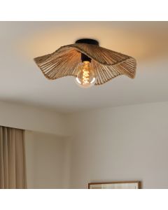 Rustic ceiling light brown, Annelot