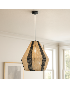 Rustic pendant light brown, Holly