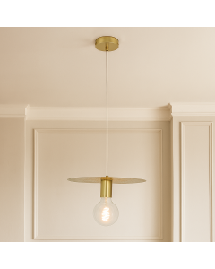 Design pendant light brass, Sienna