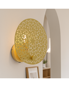 Design wall light brass, Sienna