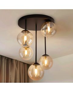 Design ceiling light amber, Stacy
