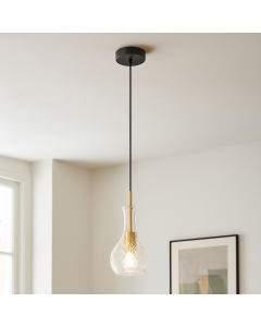 Design pendant light transparent, Danny