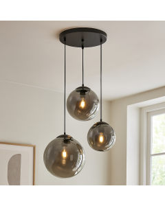 Design pendant light black, Dolf