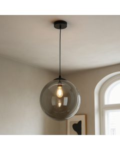 Design pendant light black, Dolf