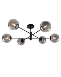 Design ceiling light grey, Remo