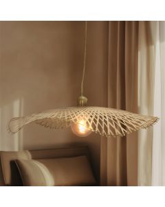 Bamboo pendant light brown, Romee