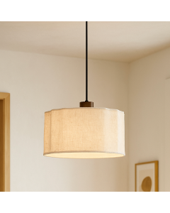 Rustic pendant light beige, Loulou