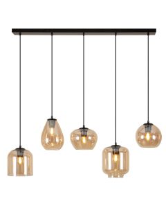 Modern pendant light amber, Caia