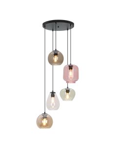 Modern pendant light multicolour, Caia