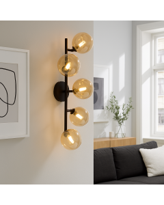 Design wall light amber, Remo