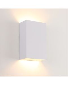 Modern wall light white, Perry