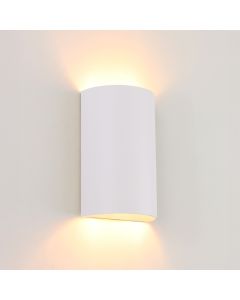 Modern wall light white, Perry