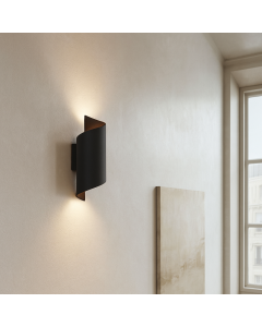 Modern up down wall light black, Selda