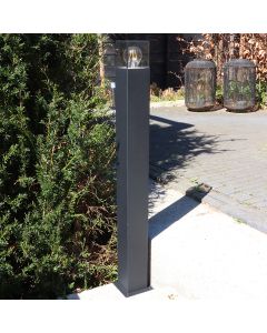 Modern outdoor light black, Sanel, IP44
