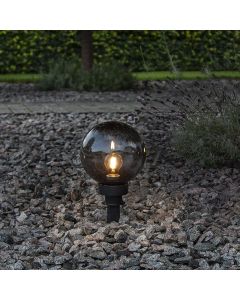 Modern garden spike light black, Aize, IP44