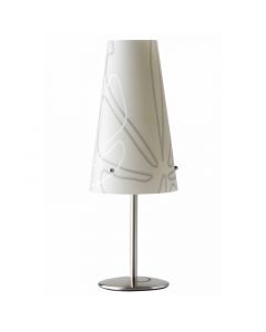 Plastic table lamp grey, Nayra