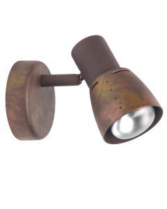 Metal wall light copper, Rieko
