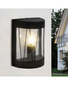 Industrial outdoor light black, Jaynah, IP44