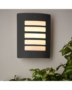 Metal outdoor light anthracite, Alea, IP44