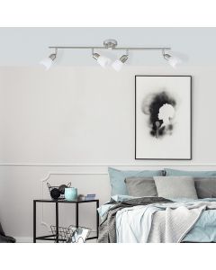 Metal ceiling spotlight chrome, Ingo
