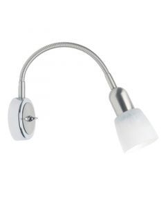 Metal wall light chrome, Ingo