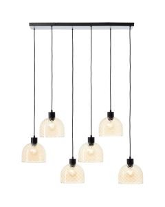 Retro pendant light amber, Ubah