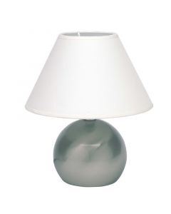 Metal table lamp chrome, Robijn, with touch dimmer