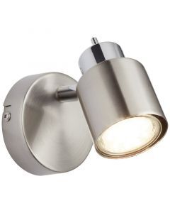 Modern wall light nickel, Fenne