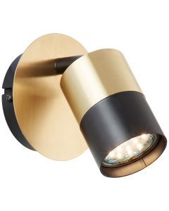 Modern wall light brass, Cato