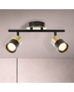 Modern ceiling light brass, Cato