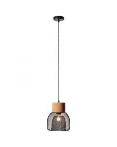 Cork pendant light black, Kayo