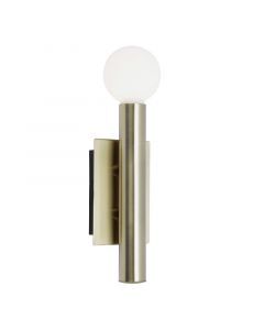 Industrial wall spotlight brass, Aline