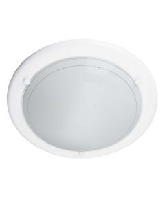 Glass ceiling light white, Angely