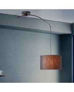 Modern dining table hanging lamp black, Bernice