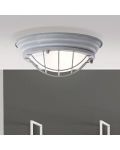 Industrial wall light grey, Aoife