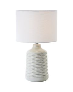 Retro table lamp grey, Roelf, with switch