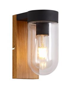 Modern outdoor light black, Danja, IP44