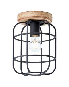 Wood ceiling light black, Taede