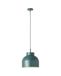 Metal pendant light turquoise, Keano
