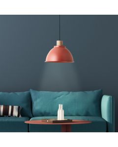 Rustic pendant light red, Thalina