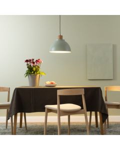 Rustic pendant light green, Thalina