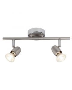 Metal ceiling spotlight chrome, Wietse, 7W, 3000K LED