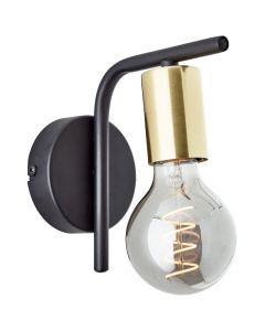 Modern wall spotlight brass, Lakeisha