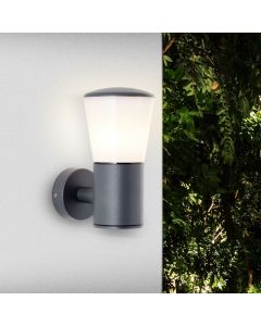 Modern outdoor light anthracite, Rawi, IP44