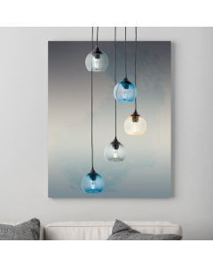 Design pendant light multicolour, Quinton