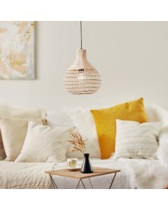 Rattan pendant light brown, Sian