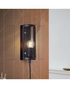Industrial wall light black, Esperanza
