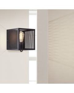 Industrial wall light black, Esperanza